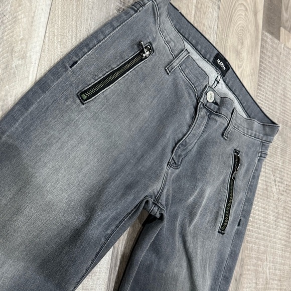 Hudson gray “stark moto pant” size 27 - Picture 7 of 8